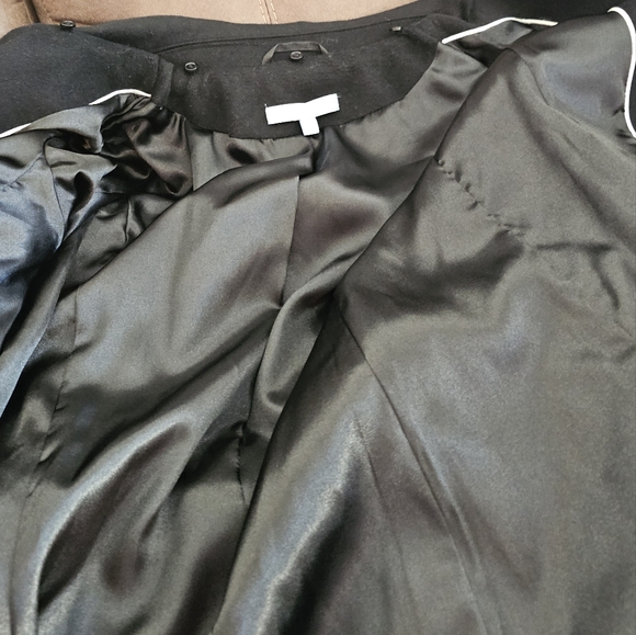 Antonio Melani black coat 51% wool rn 589098 8 - Picture 5 of 14